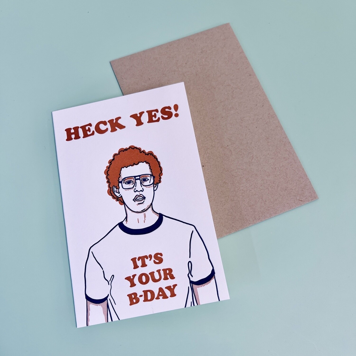 Heck Yes Birthday Card