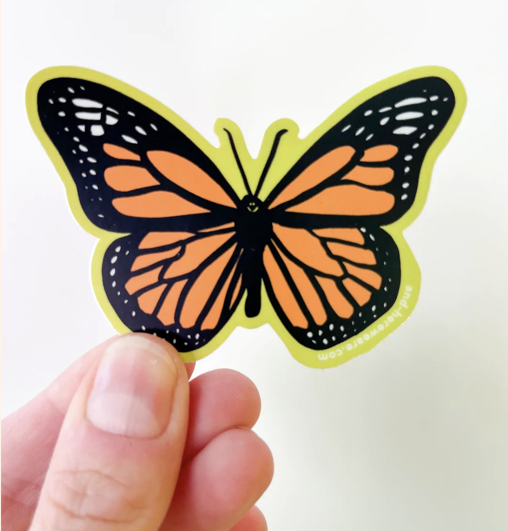 Monarch Butterfly sticker