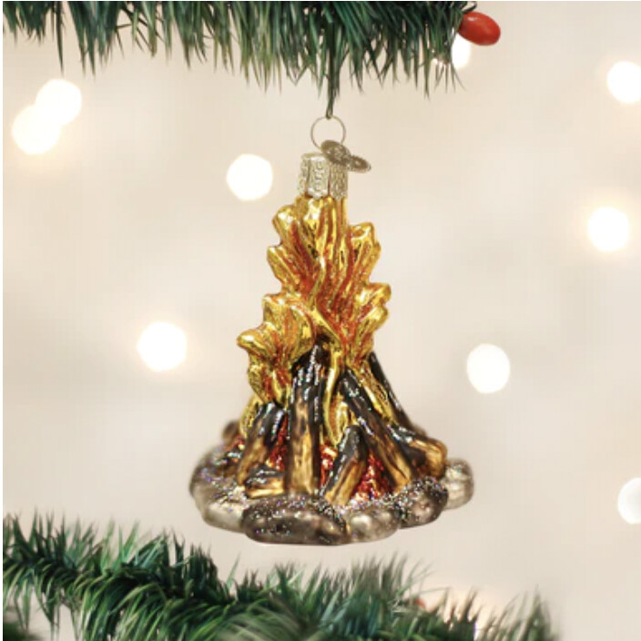 Campfire Ornament
