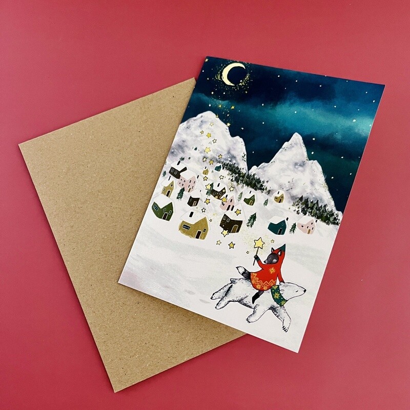 Little Star holiday card