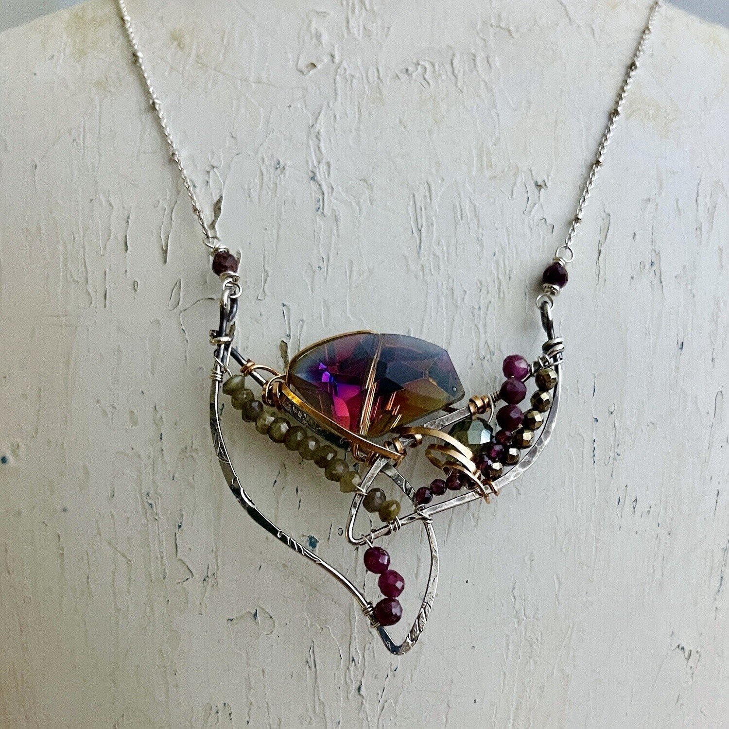 Handmade Humming Bird Necklace