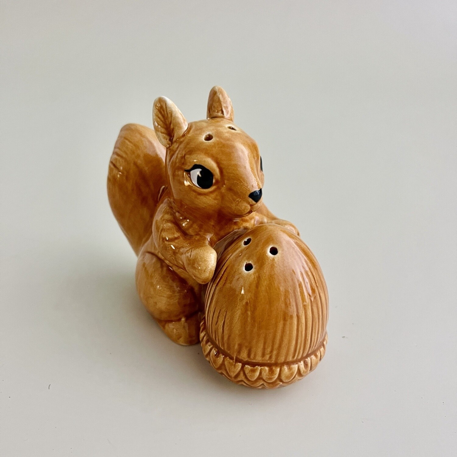 Ceramic Squirrel &amp; Acorn Salt and Pepper Shakers
