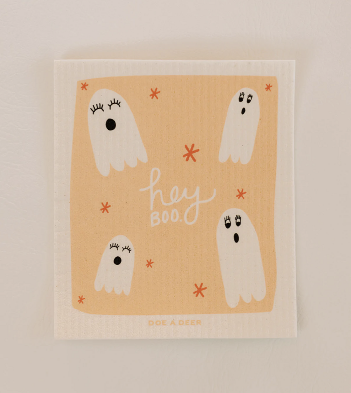 Doe A Deer Swedish Dishcloth Ghost