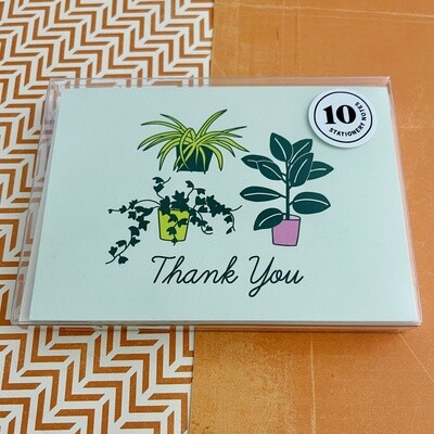Plant Boxed Thank You Notecards