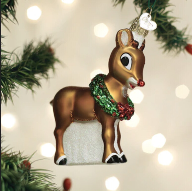 Rudolph the Red-Nosed Reindeer Ornament
