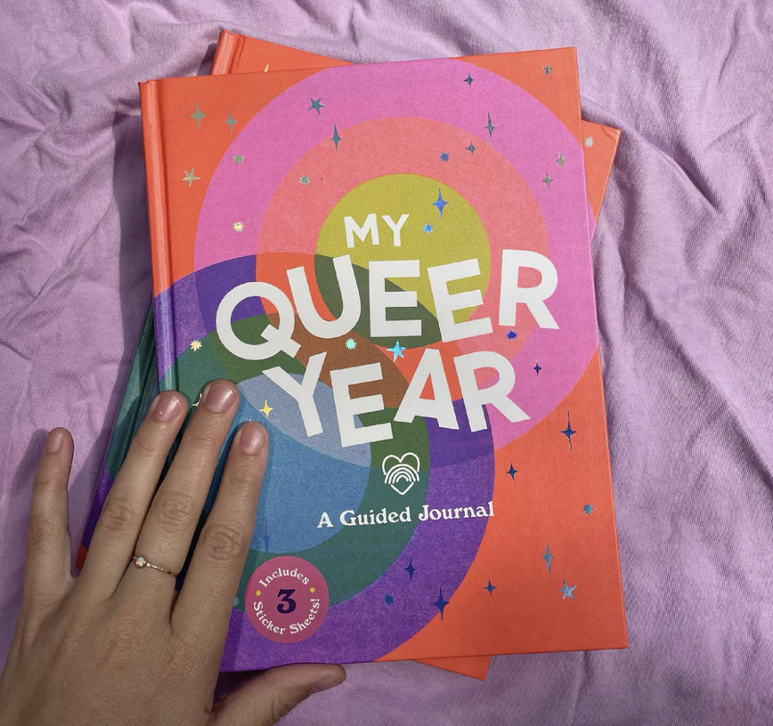 My Queer Year: a guided journal by Ash + Chess