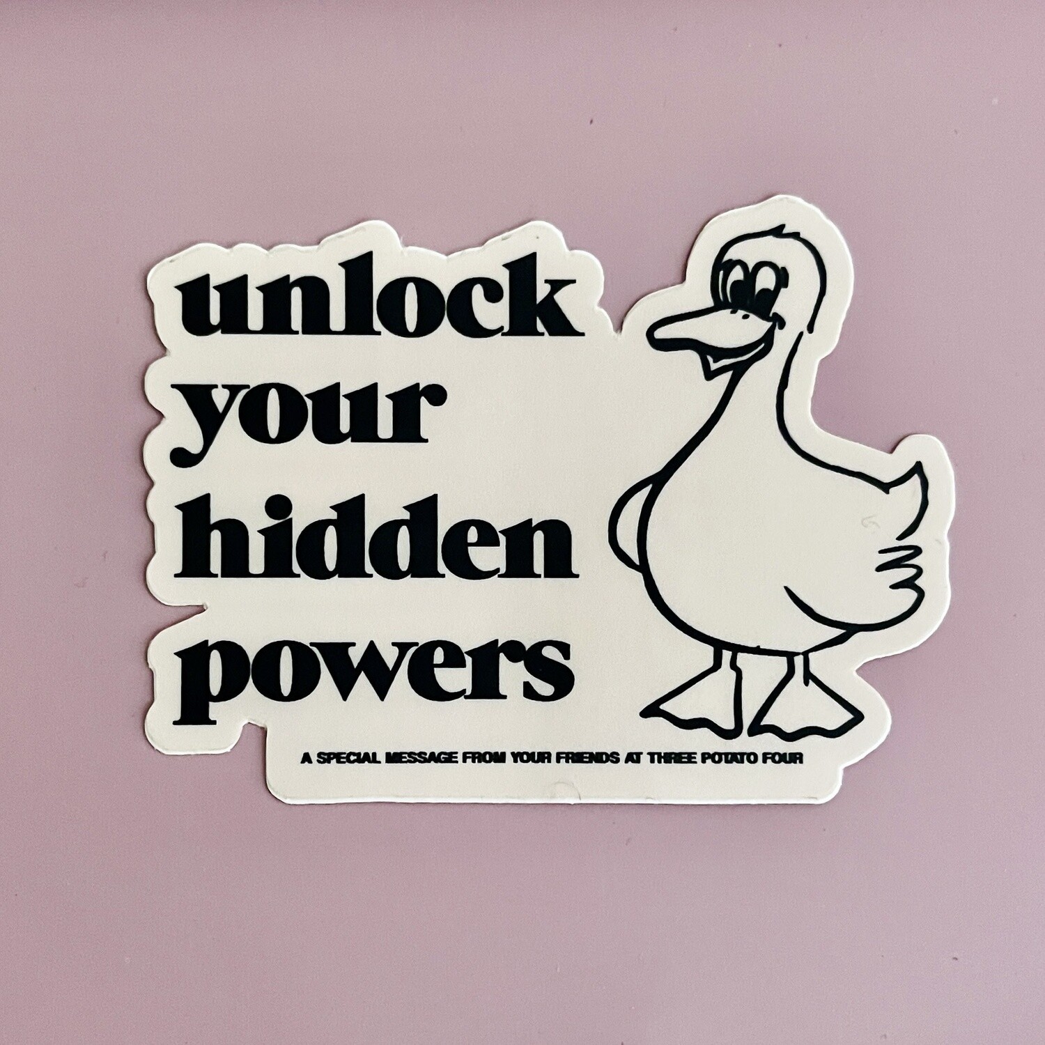 Unlock Your Hidden Powers sticker