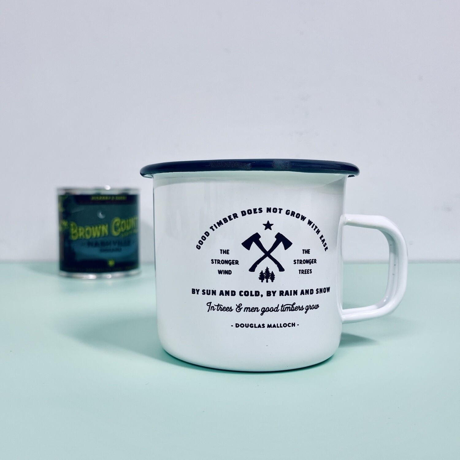 Camper Enamel Mug by Timberjack Designs