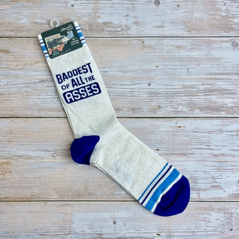 Baddest of Asses Men&#39;s Crew Socks