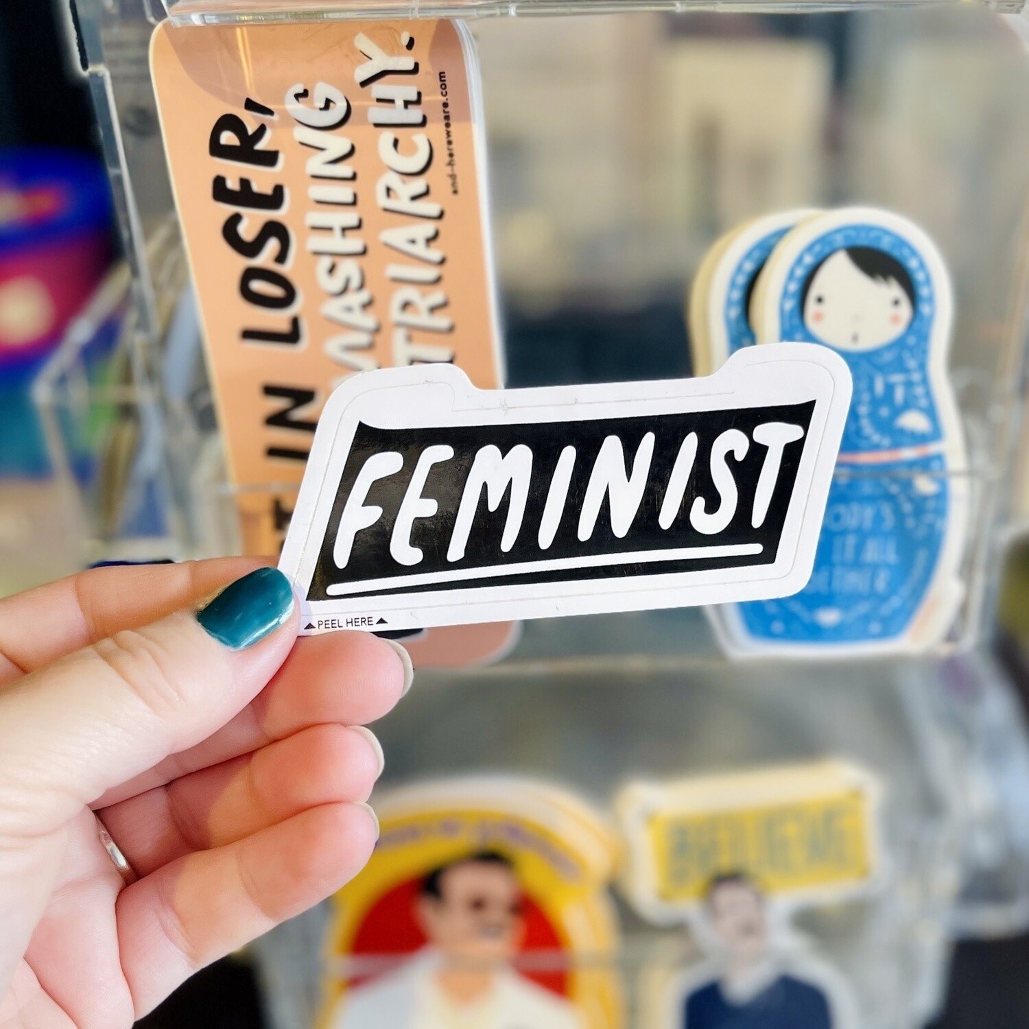 Feminist Banner Sticker