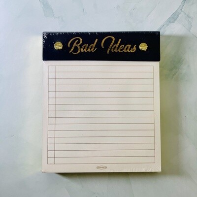 Bad Ideas 5x6" Notepad