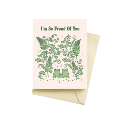 Fronds Love Card