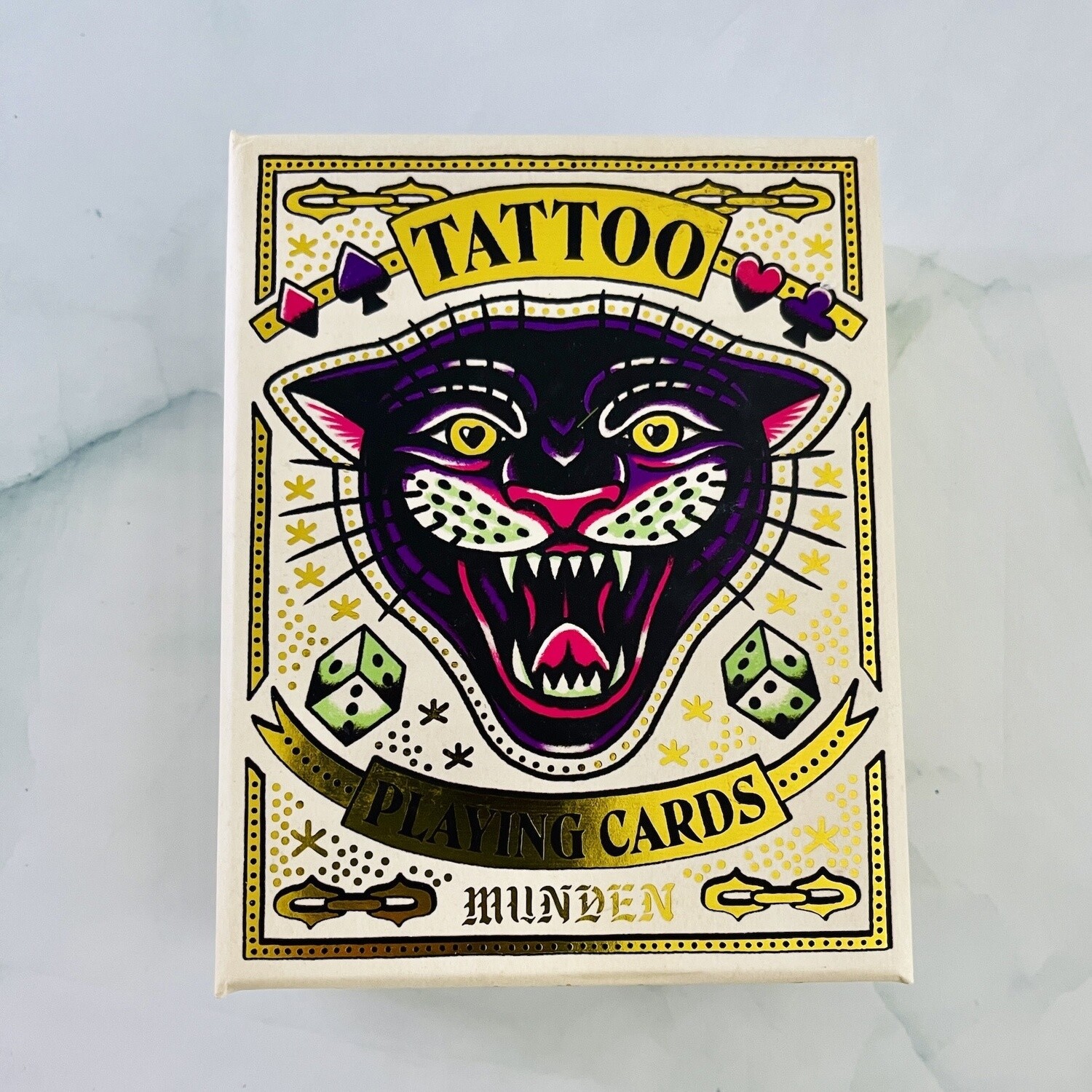 Tattoo Playing Cards: ILLUSTRATED BY OLIVER MUNDEN
