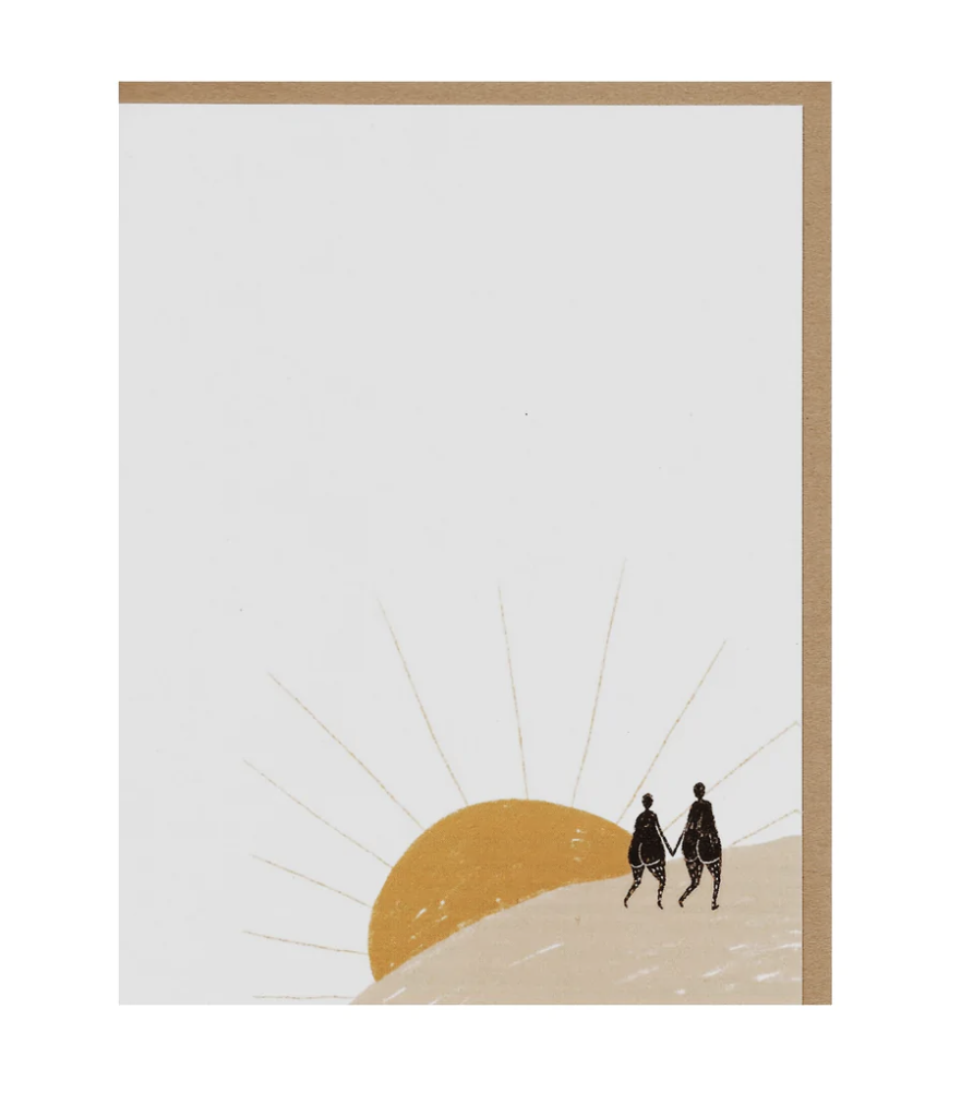 Into the Sun  (couple) Card