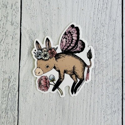 Donkey Fairy Sticker DNO