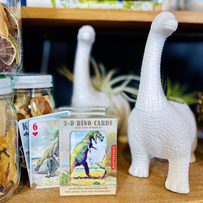 3D Dinosaur Playing Cards