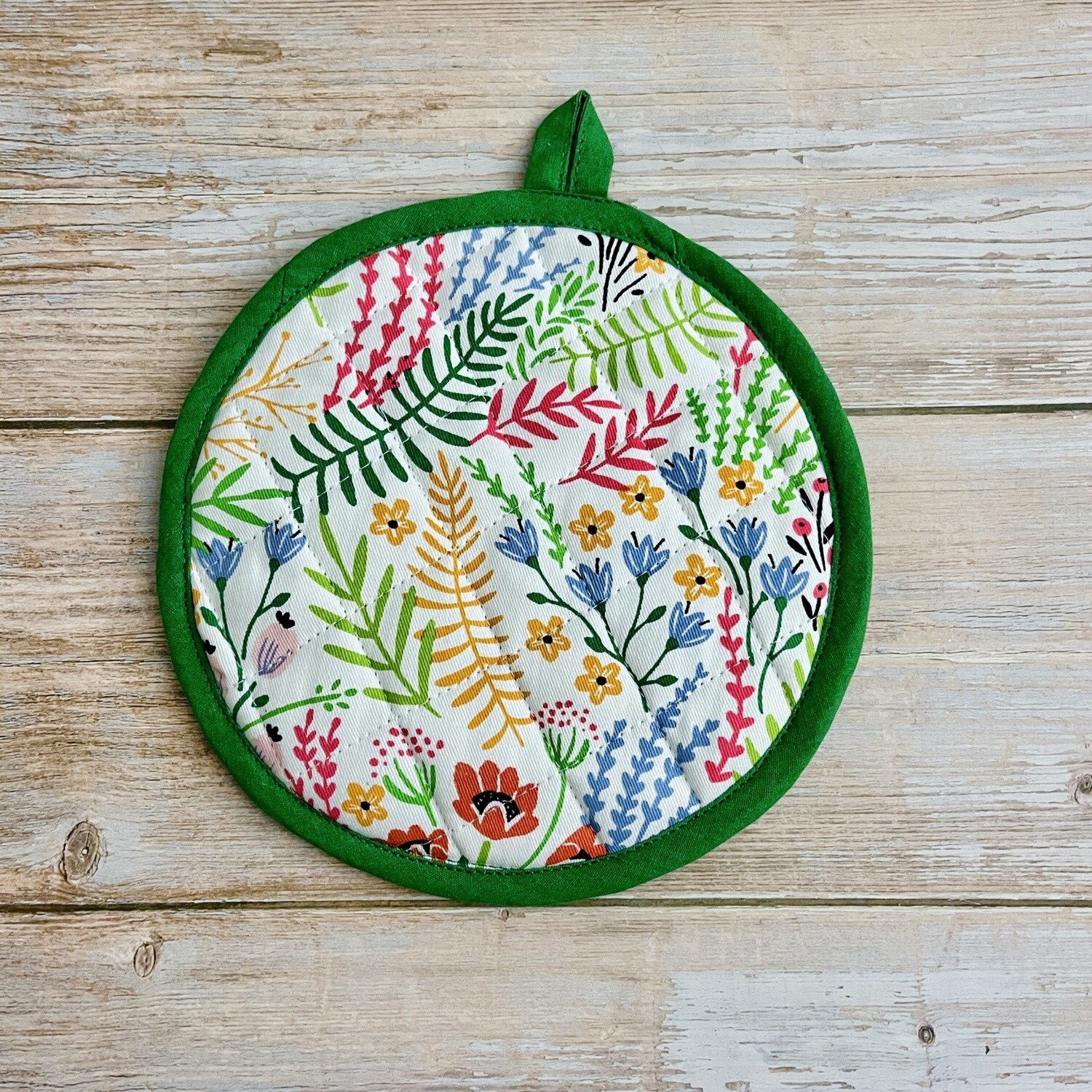 Bouquet Printed Potholder