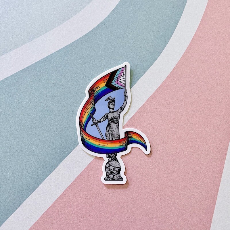 USI Monument Pride Sticker
