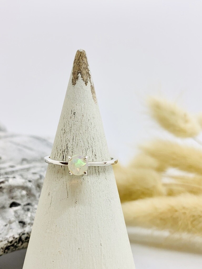 Opal Nova Ring, Color: Round, Size: 6