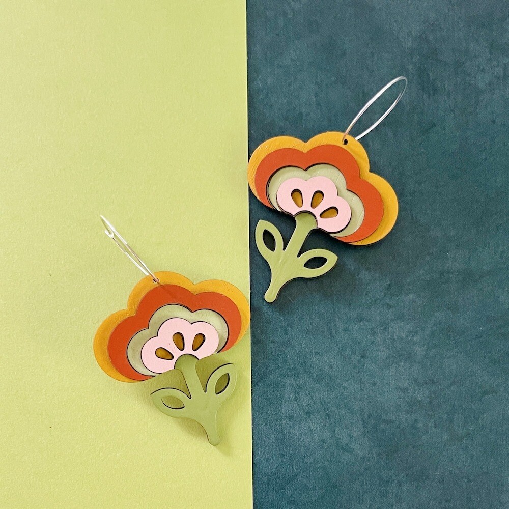 Tulip Hoop by Le Chic Miami