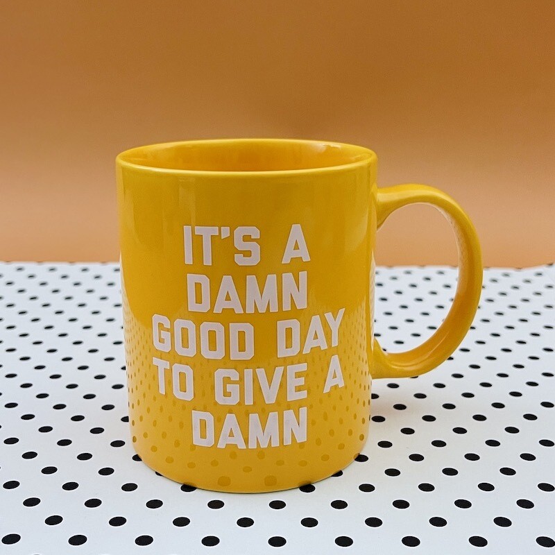It's a Damn Good Day to Give a Damn Mug