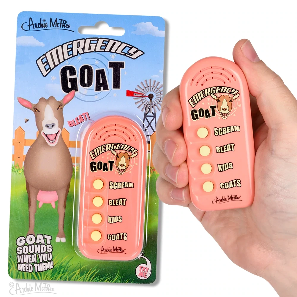 Emergency Goat Button