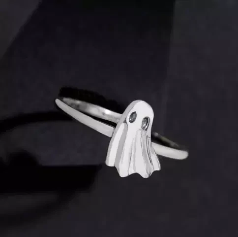 Silver Ghost Ring