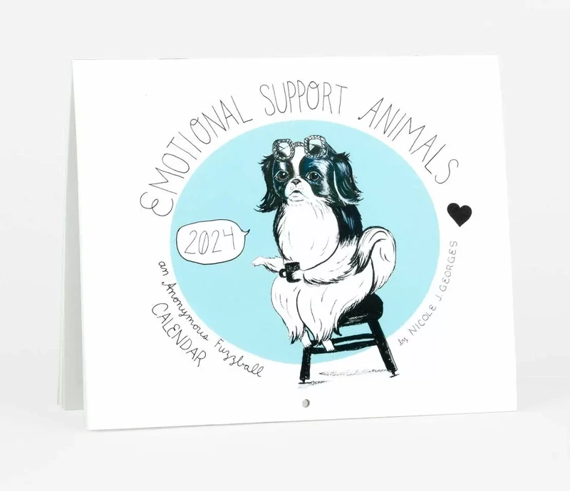 2024 Emotional Support Animals Calendar