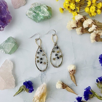 Handmade Wild Flower Earrings