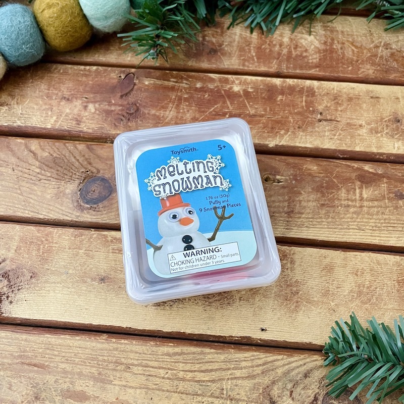 Melting Snowman Putty & Slime Kit