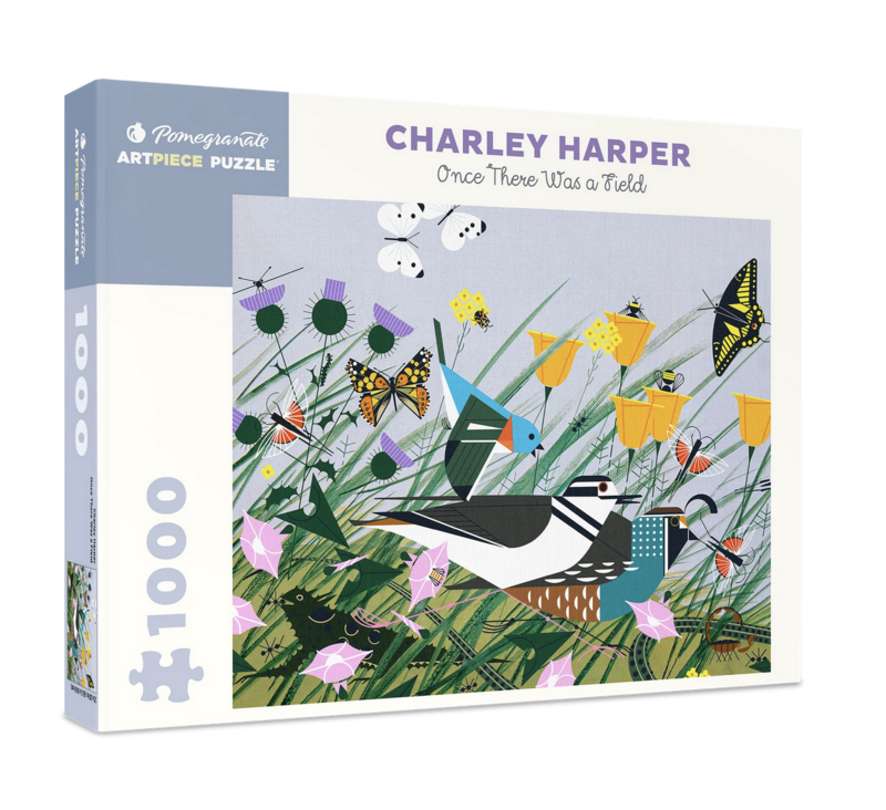 Charley Harper: Once There Was a Field 1000-Piece Jigsaw Puzzle