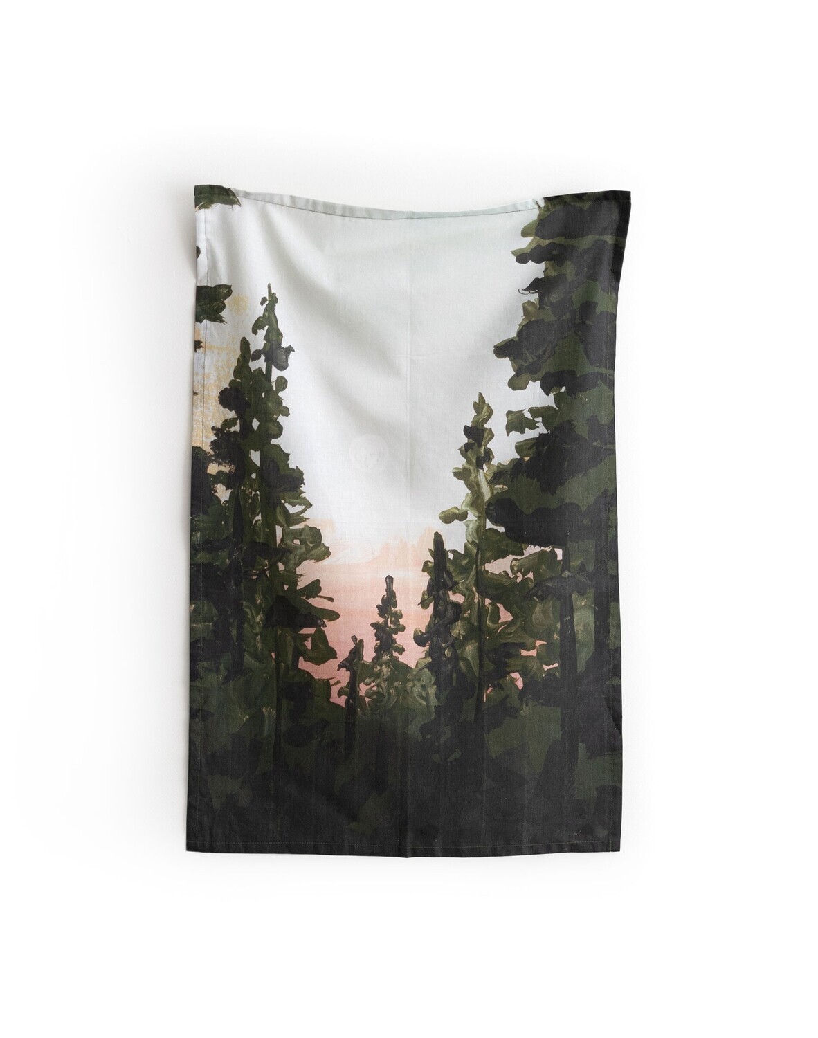1Canoe2 Tapestry, Style: Montana Pines (Small)