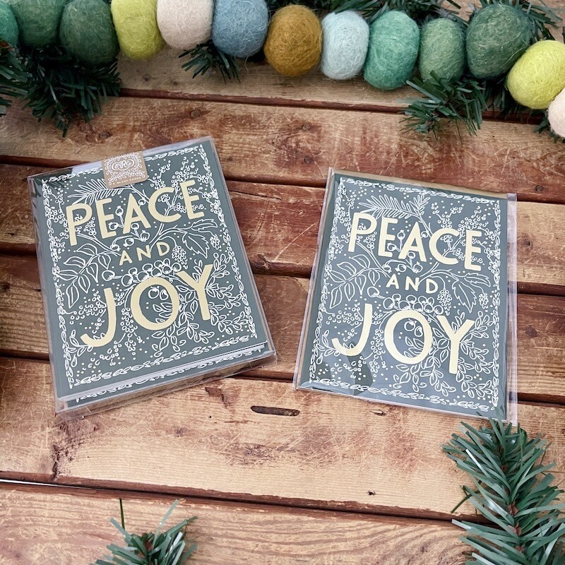 Rifle Paper Evergreen Peace Card