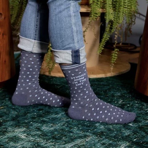Studies Show I&#39;m the Shit Women&#39;s Crew Socks
