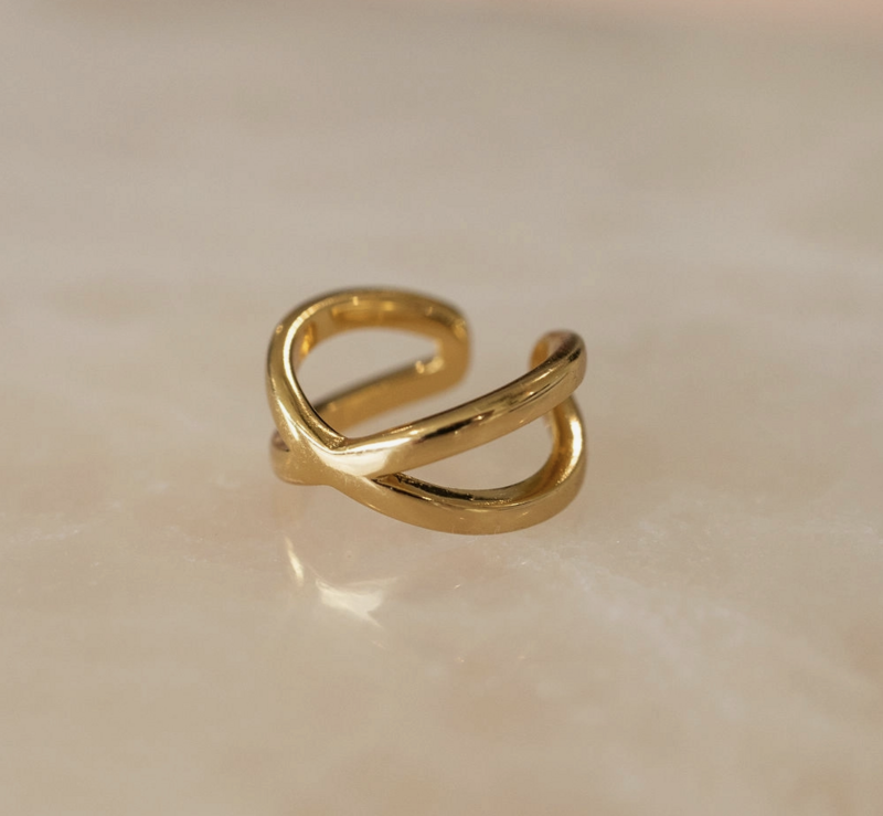 Cross Ear Cuff, GP
