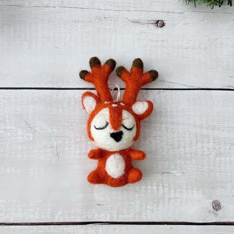 Willow the Deer Eco Ornament