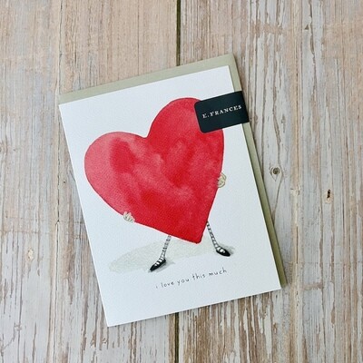 I Love You This Much Card
