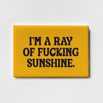 Magnet: I'm a Ray of Fucking Sunshine