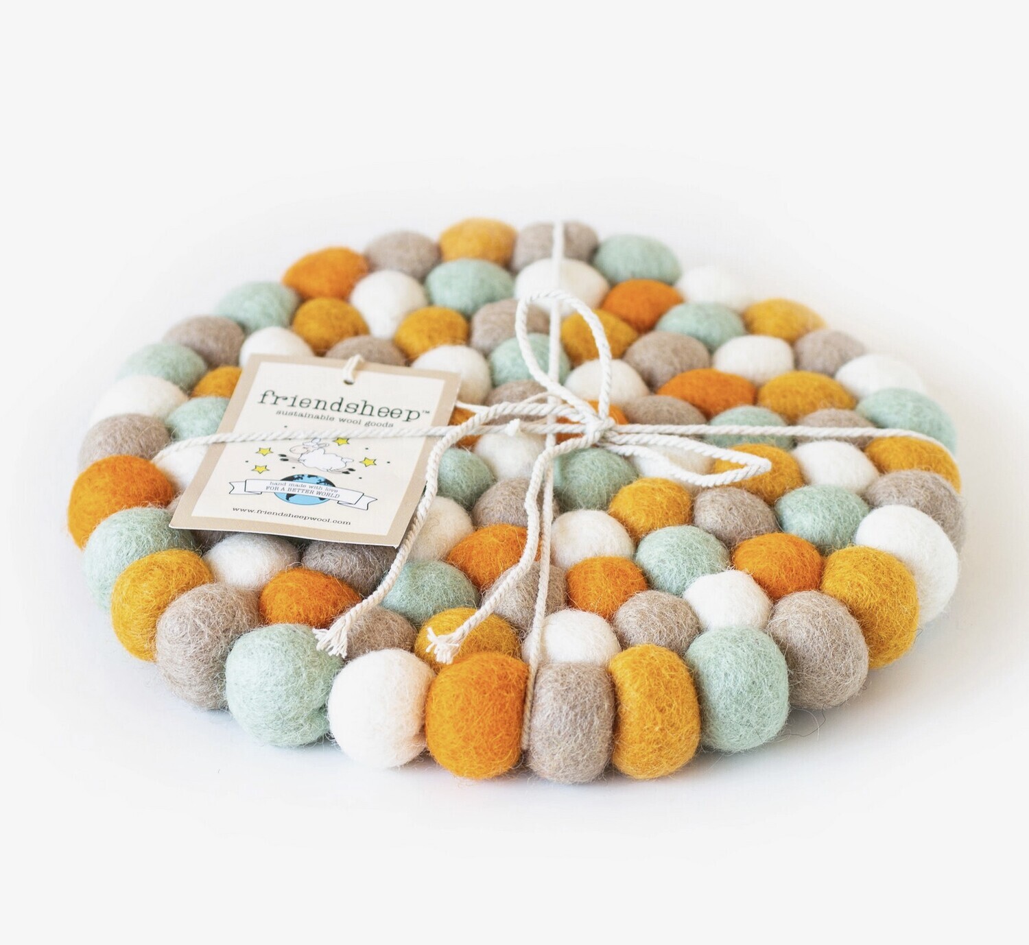 Eco Trivet, Color: Pumpkin Patch