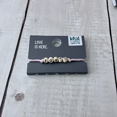 Mudlove Woven Friendship Bracelet Loved | Lotus