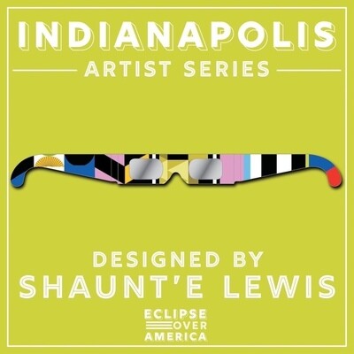 Eclipse Glasses by Local Artist Shaunt&#39;e Lewis