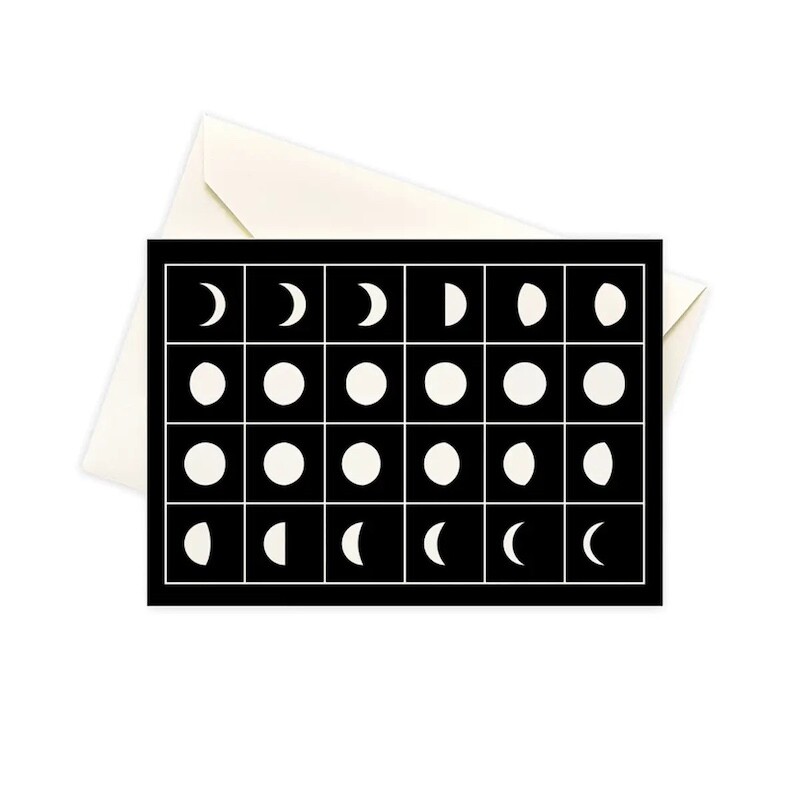 Moon Phase Boxed Notes