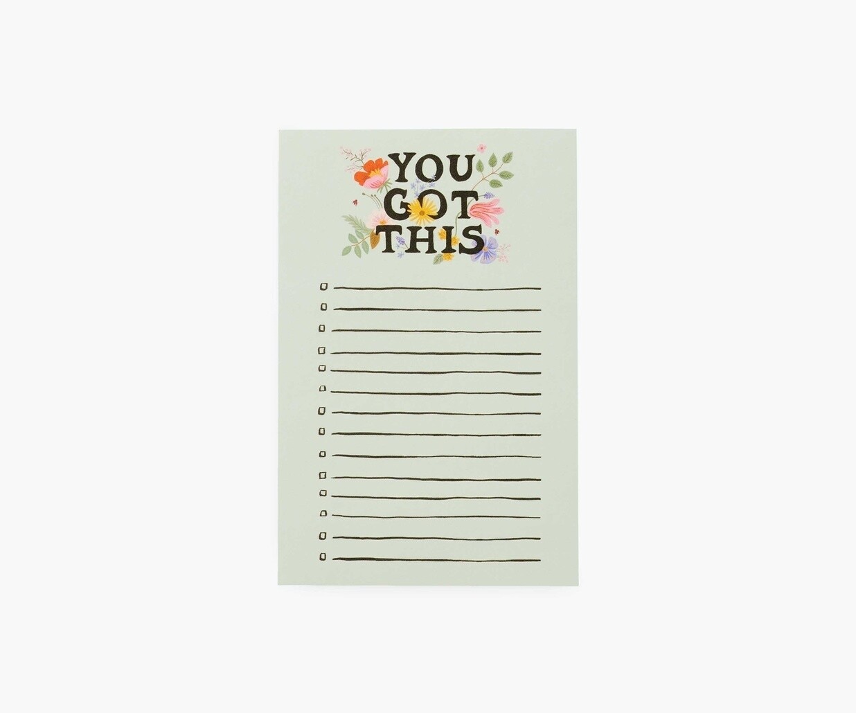 Rifle Paper Notepad: You Got This