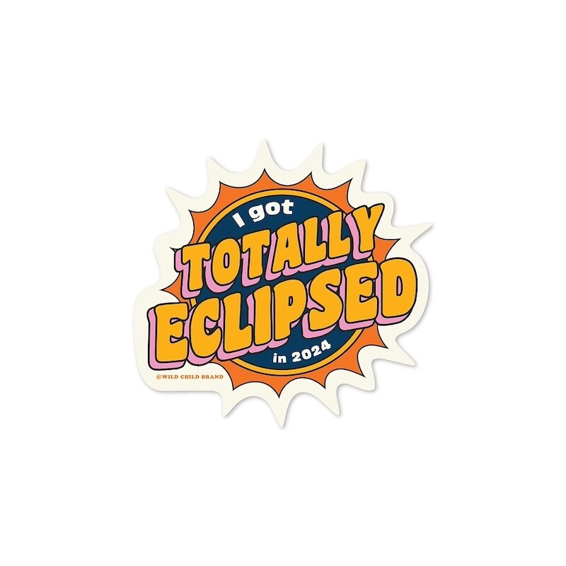 Totally Eclipsed Sticker