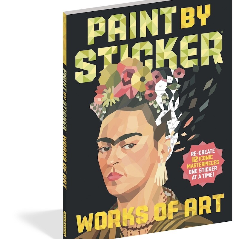 Paint by Sticker Books, Style: Works of Art