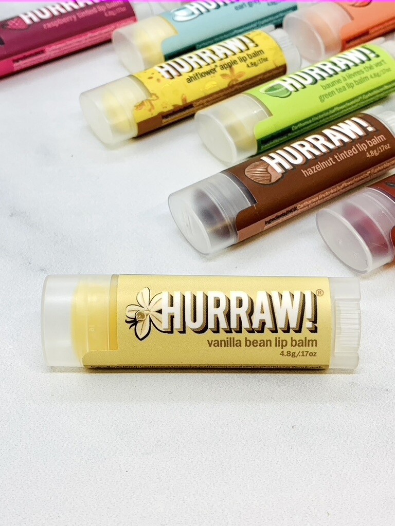 Hurraw Lip Balms, Style: Vanilla Bean