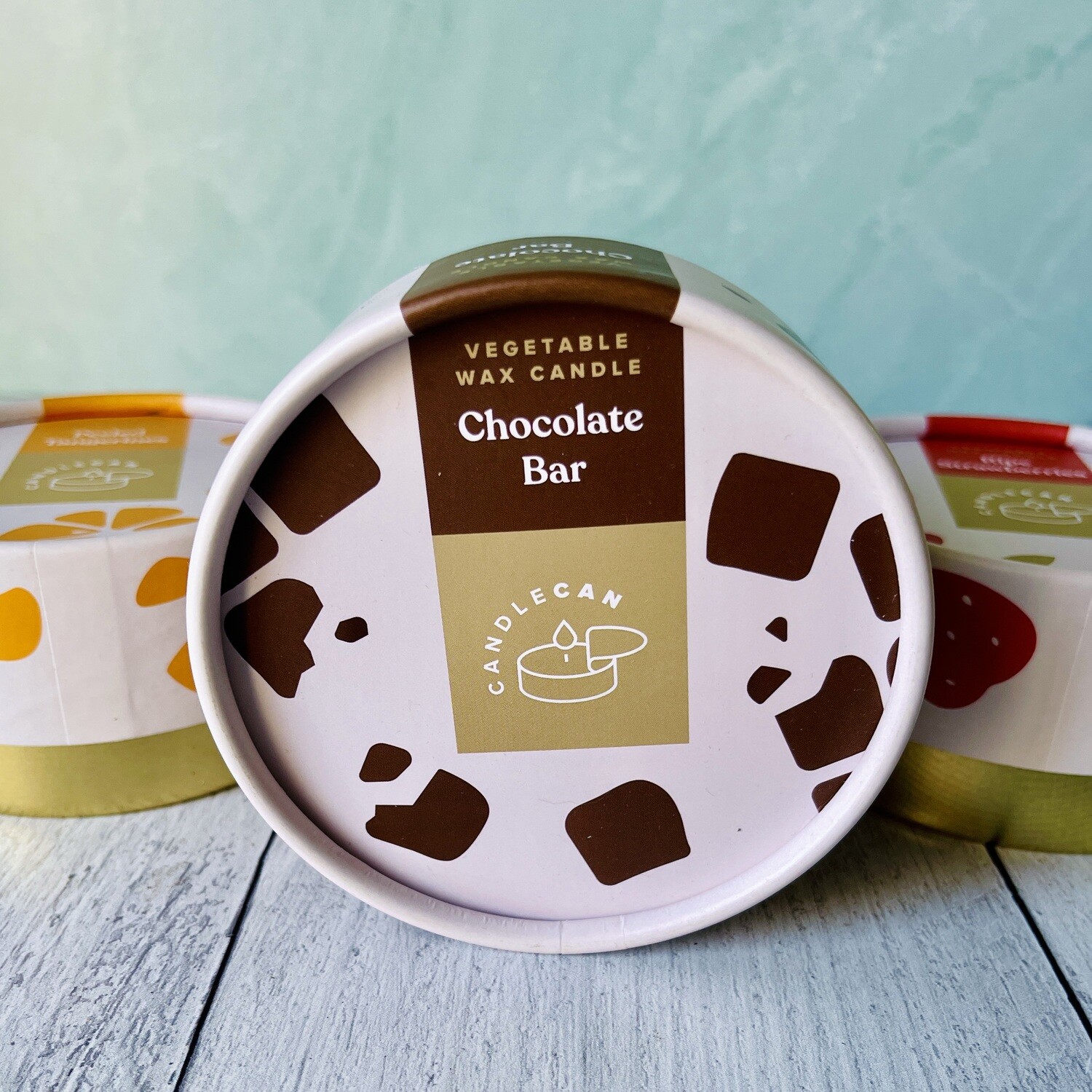 CandleCan Tin Candle, Style: Chocolate Bar