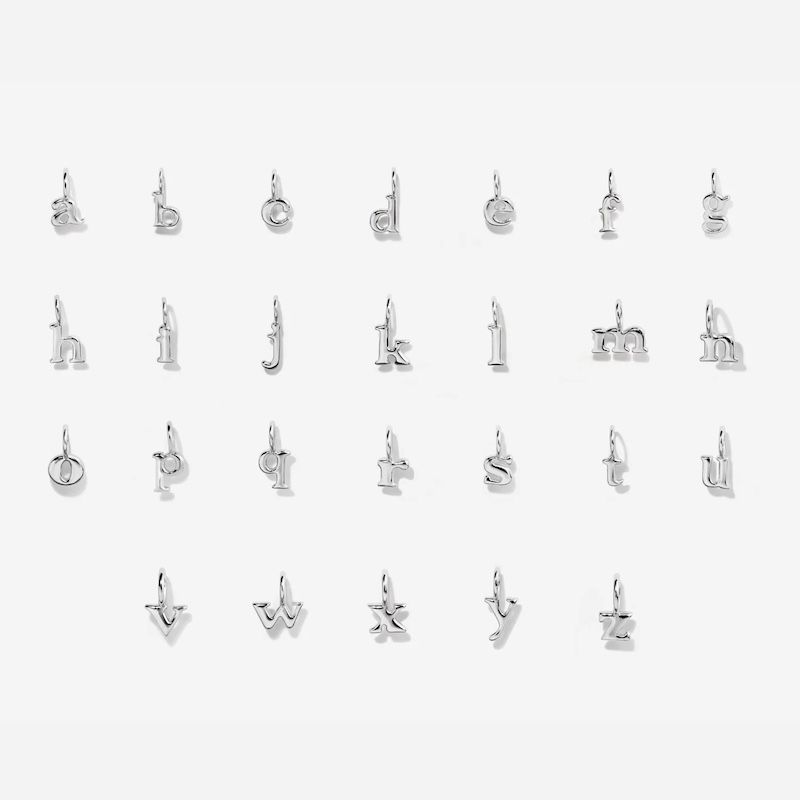 Lowercase Letter Charm, SS