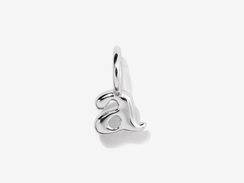 Lowercase Letter Charm, SS, Letter: a