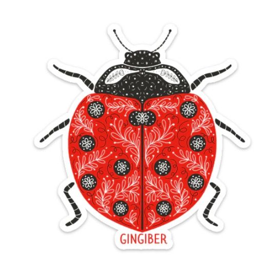 Ladybug Sticker